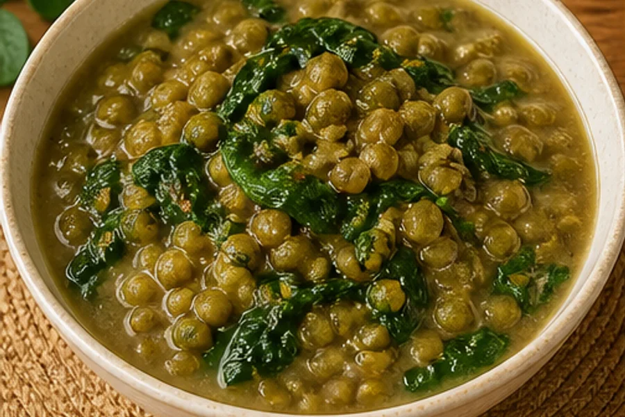 Ginisang Monggo with Malunggay Filipino recipe
