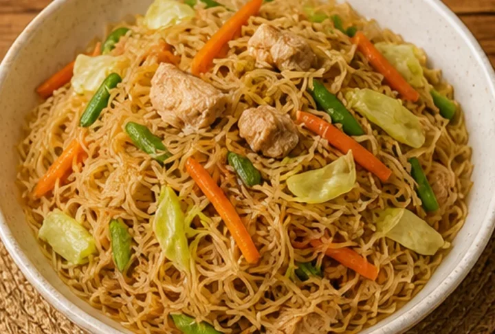 Pancit Bihon for Family Gatherings Filipino recipe